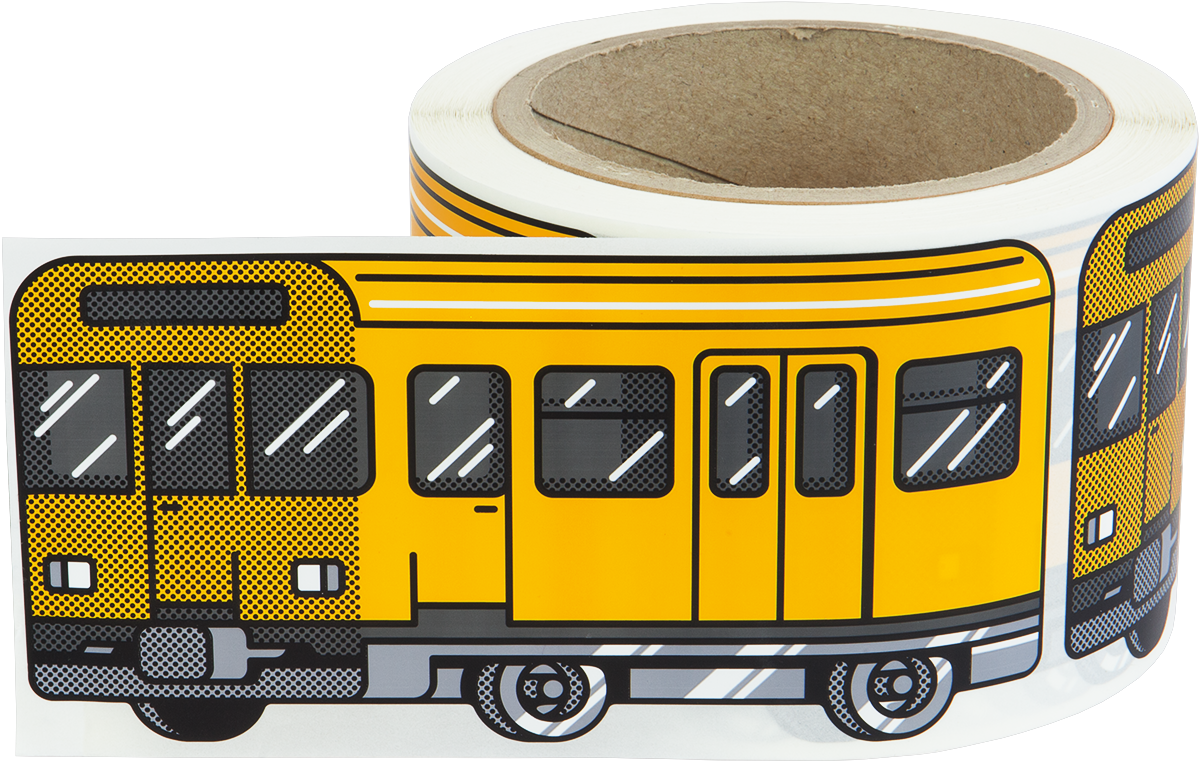 System Stickers Berlin Metro 200 pcs