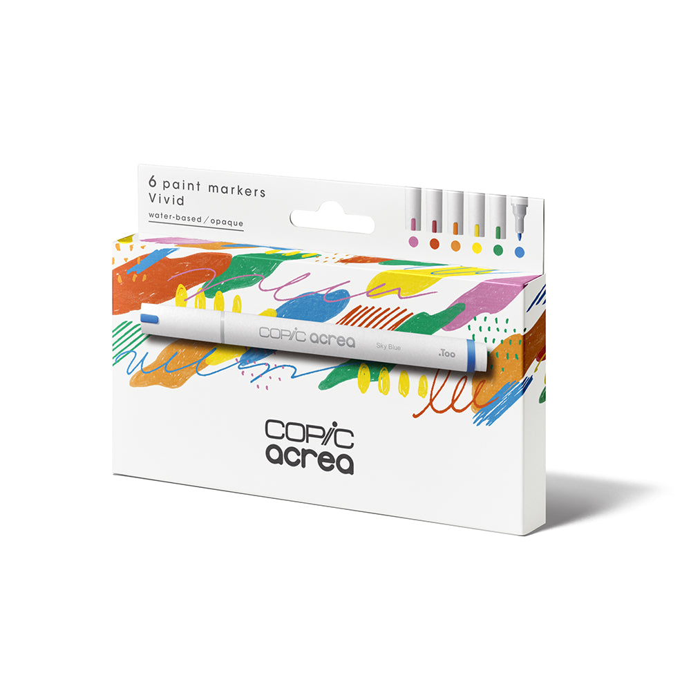 Acrea 6 colors set Vivid
