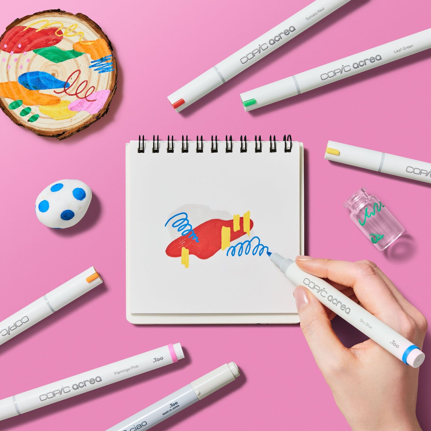 Acrea 6 colors set Vivid
