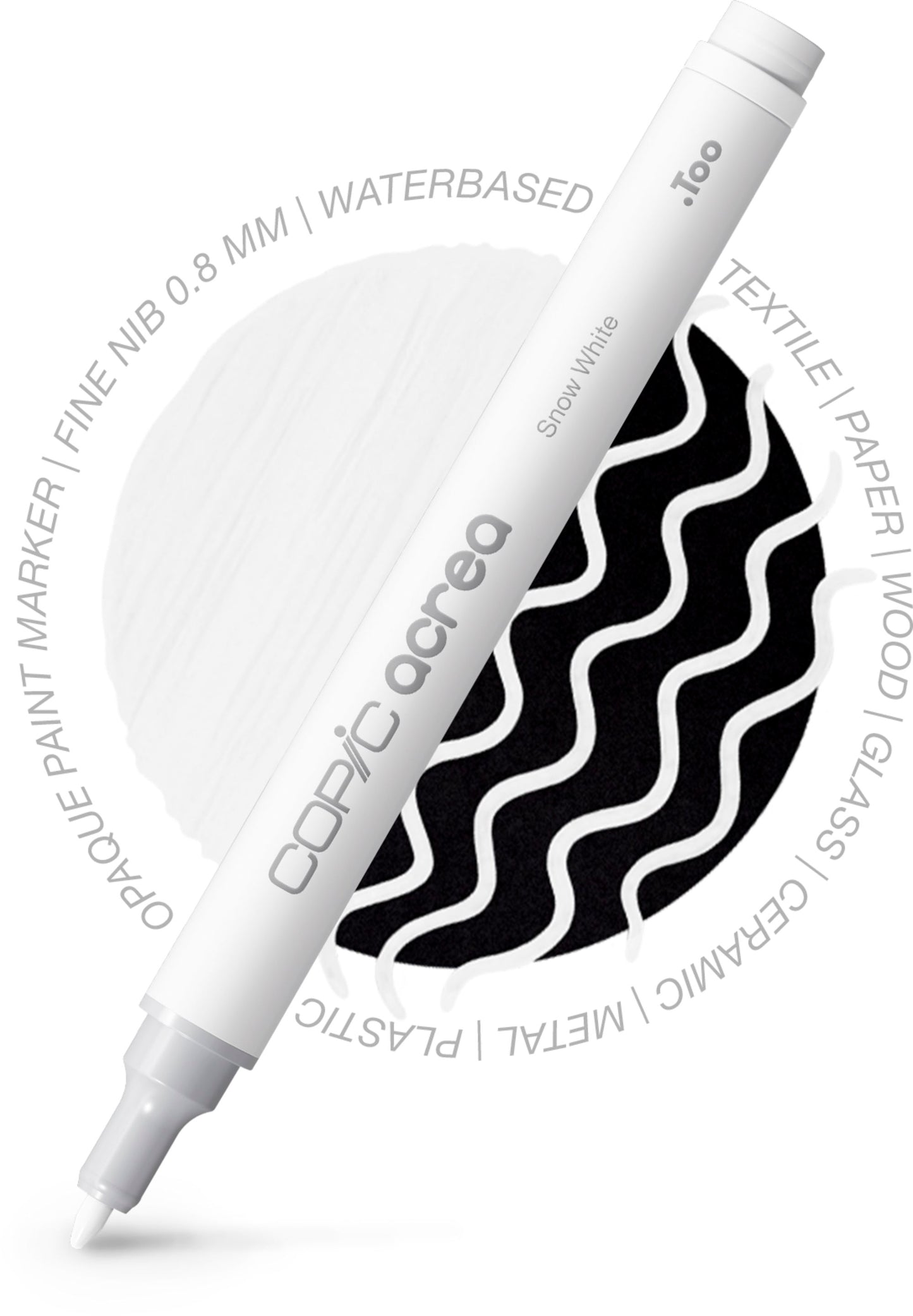 Acrea Paint Marker - Snow White