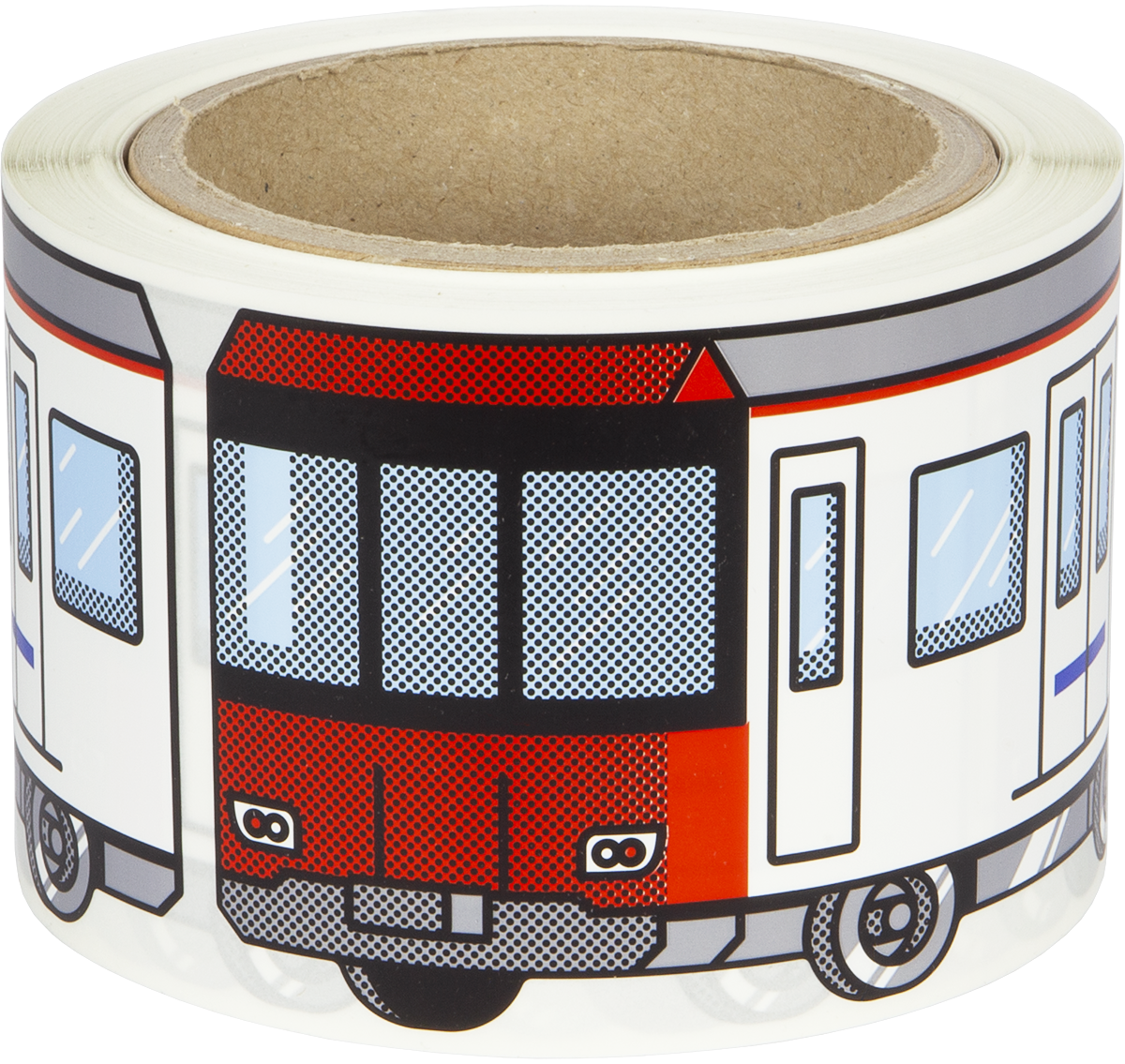 System Stickers Barcelona Metro 200 pcs
