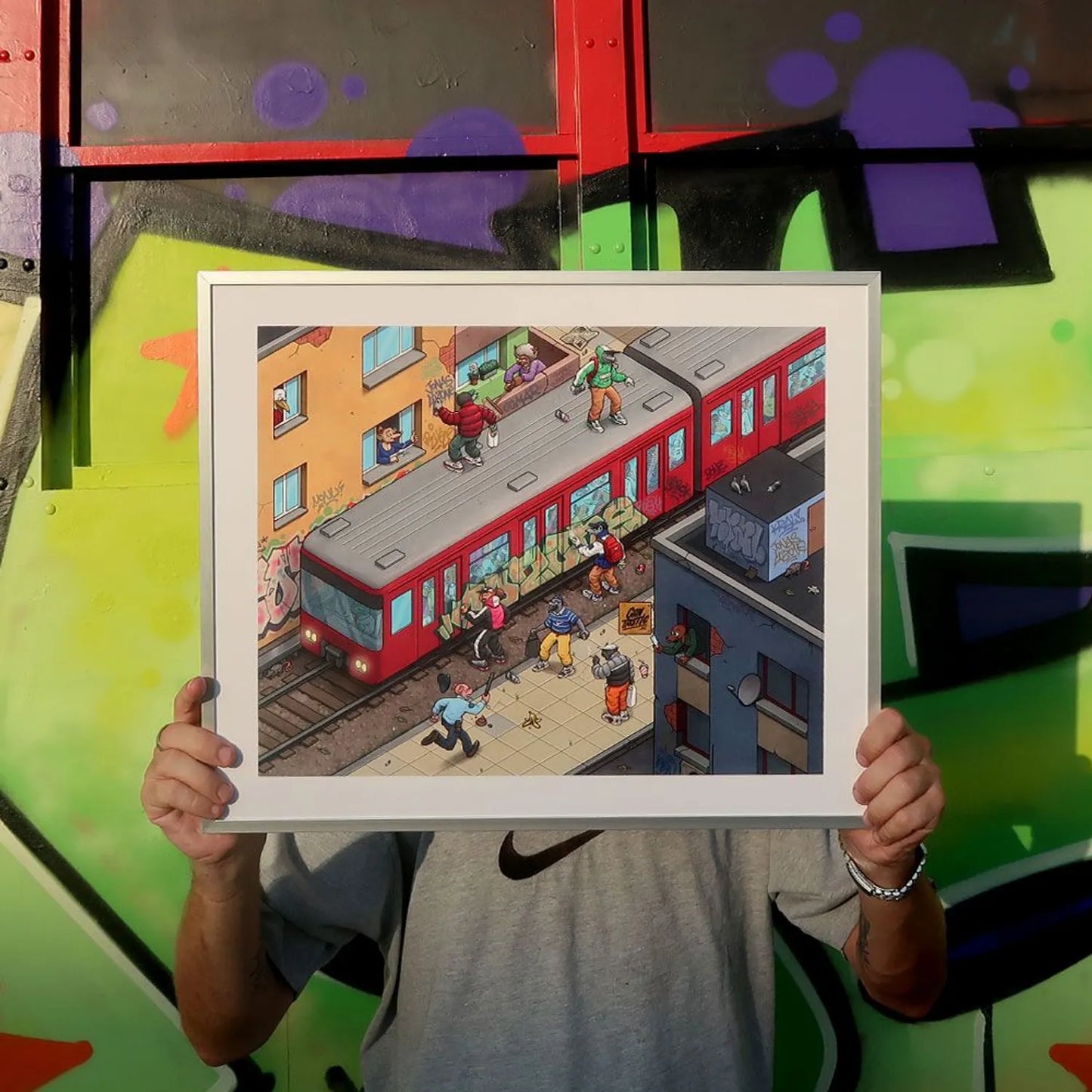 Beastville Backjump Print - Jonas Cozone x Cantastic