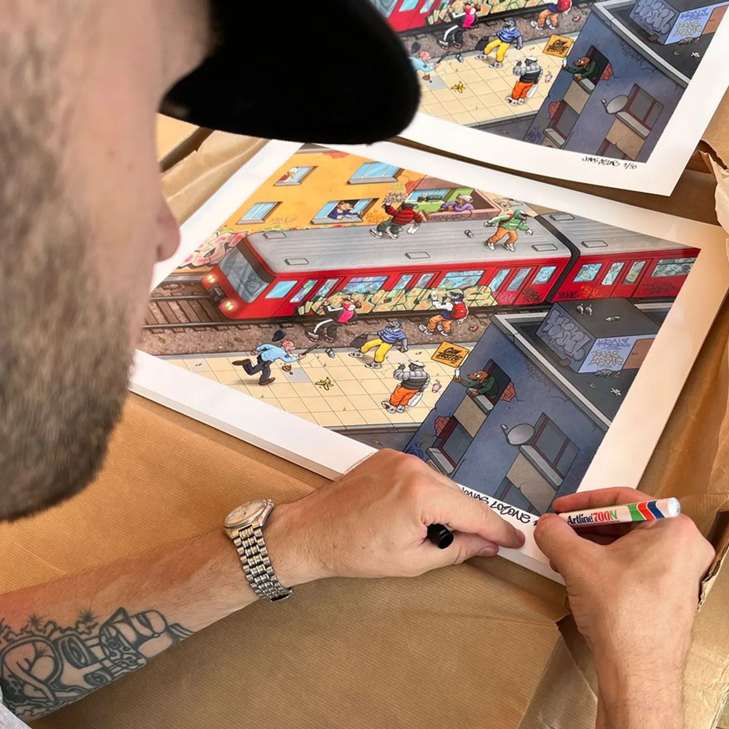 Beastville Backjump Print - Jonas Cozone x Cantastic