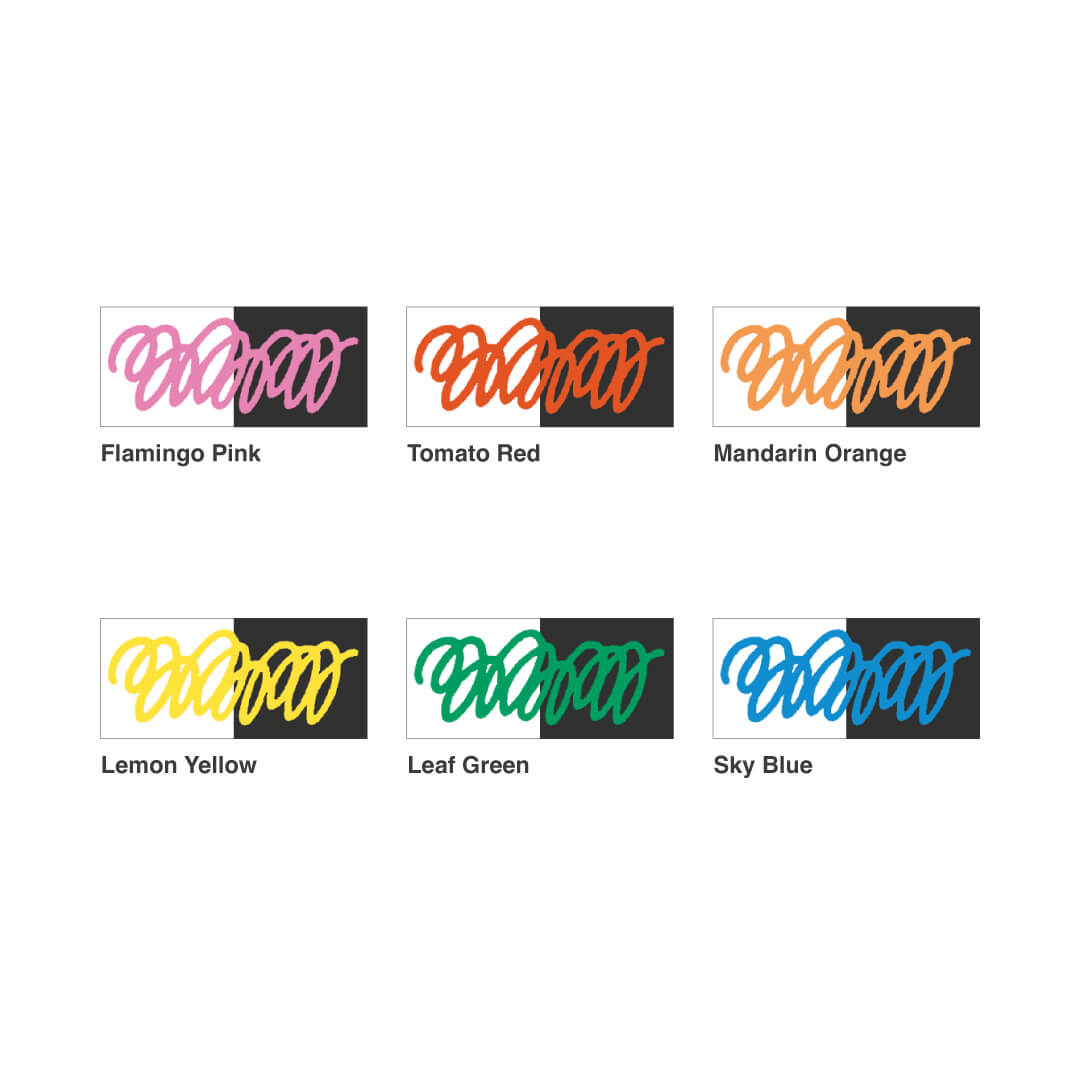 Acrea 6 colors set Vivid