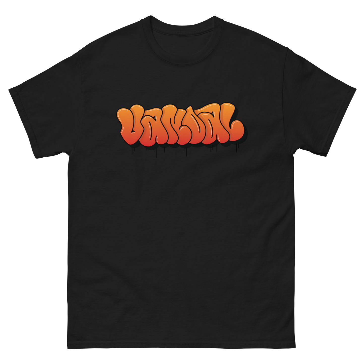 Vandal Throwie T-Shirt - Orange