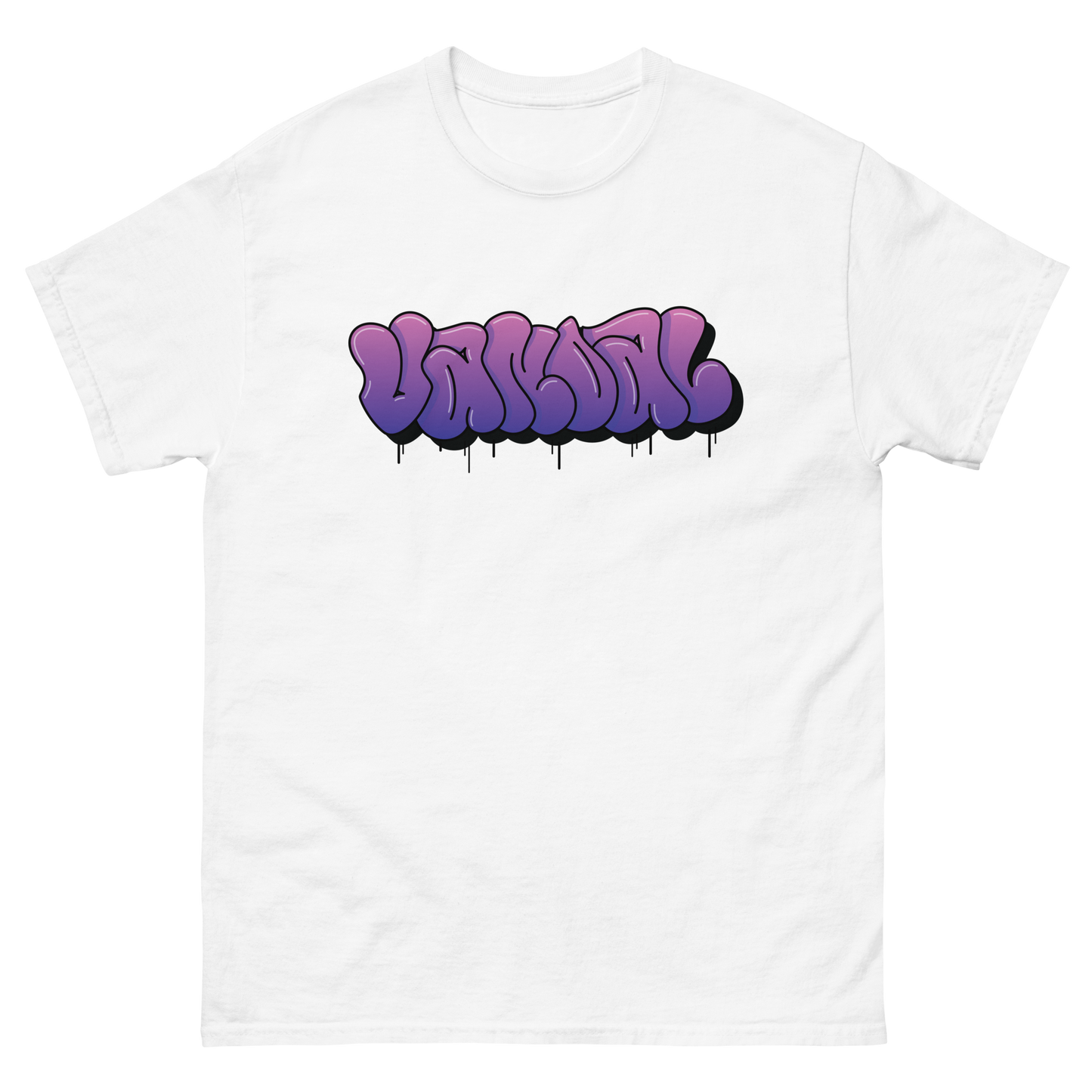 Vandal Throwie T-Shirt - Purple