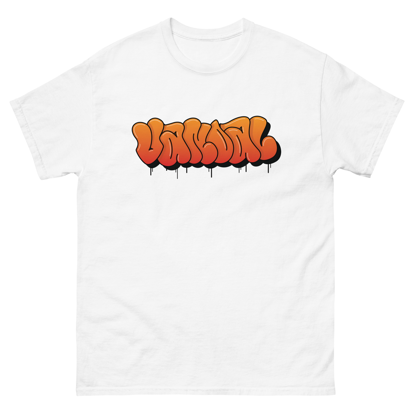 Vandal Throwie T-Shirt - Orange