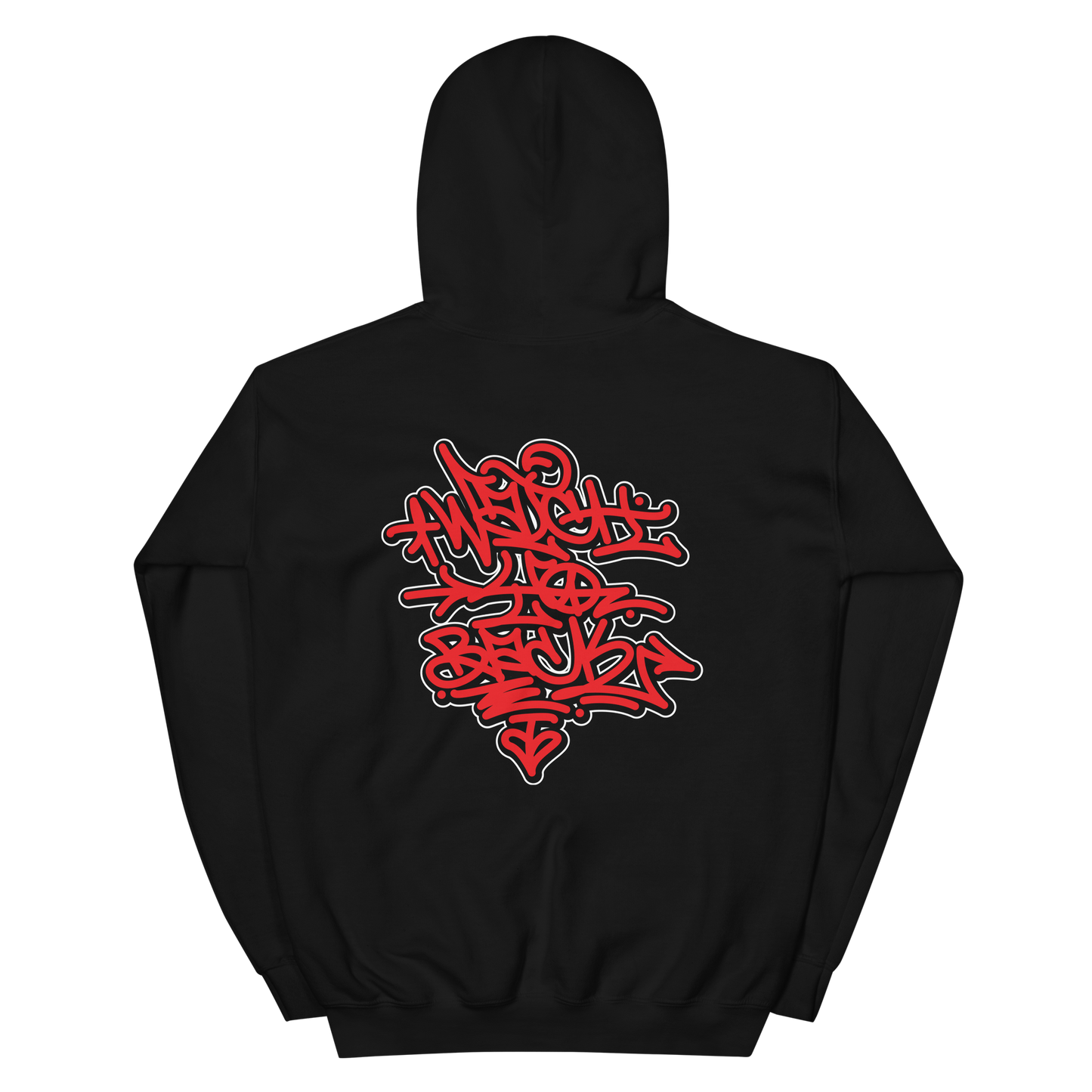 Watch Yo' Back Hoodie - Red/White