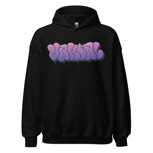 Vandal Throwie Hoodie - Purple