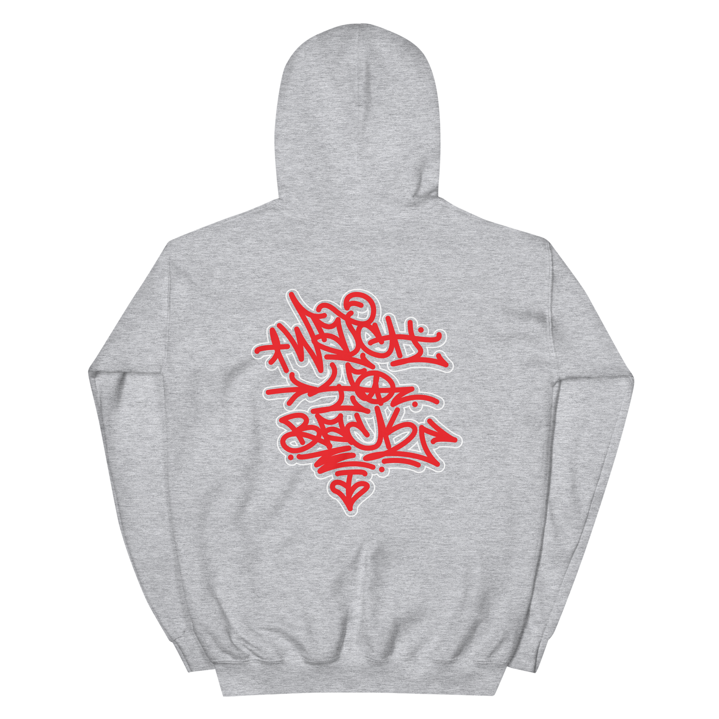 Watch Yo' Back Hoodie - Red/White