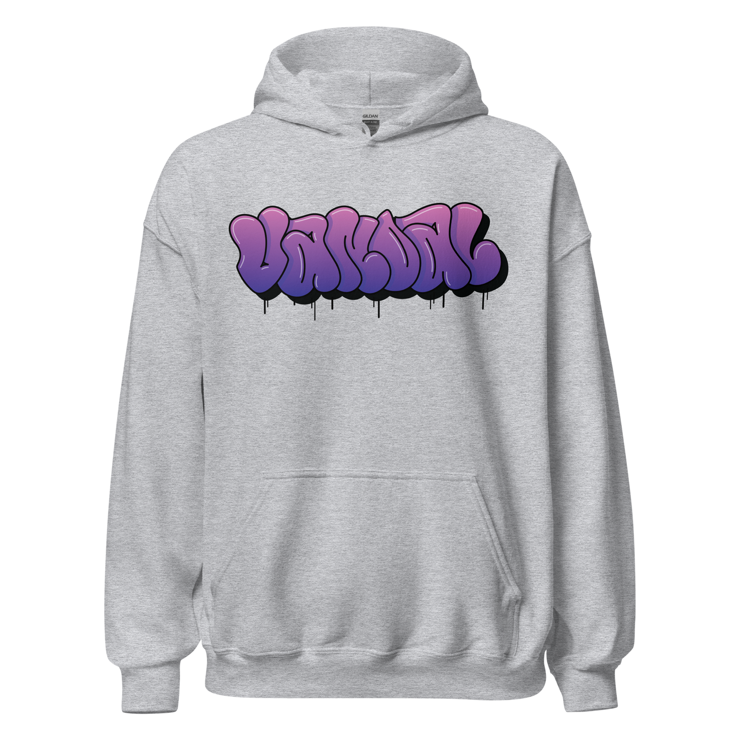 Vandal Throwie Hoodie - Purple