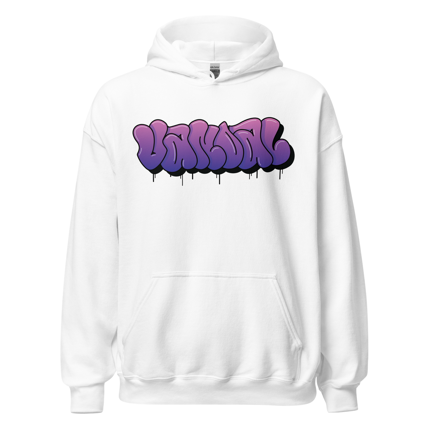 Vandal Throwie Hoodie - Purple